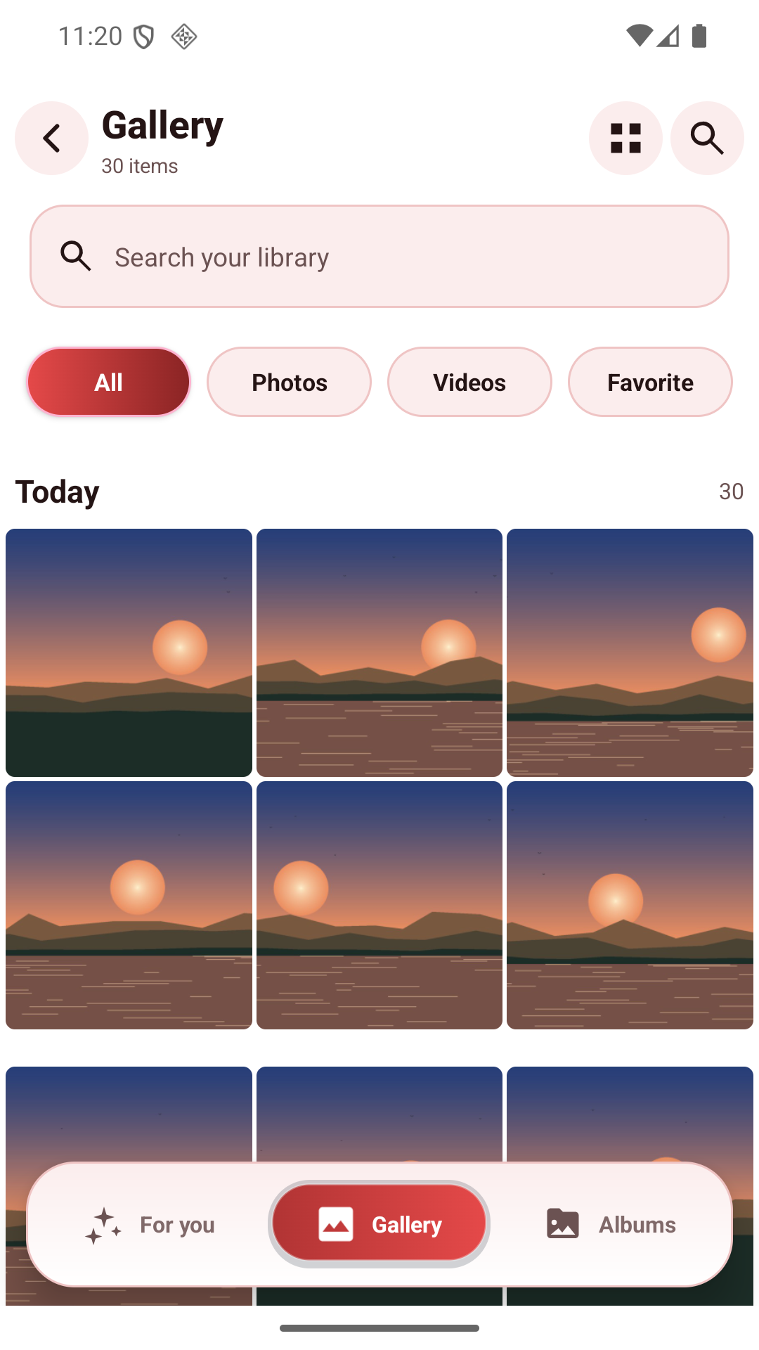 Photo grid